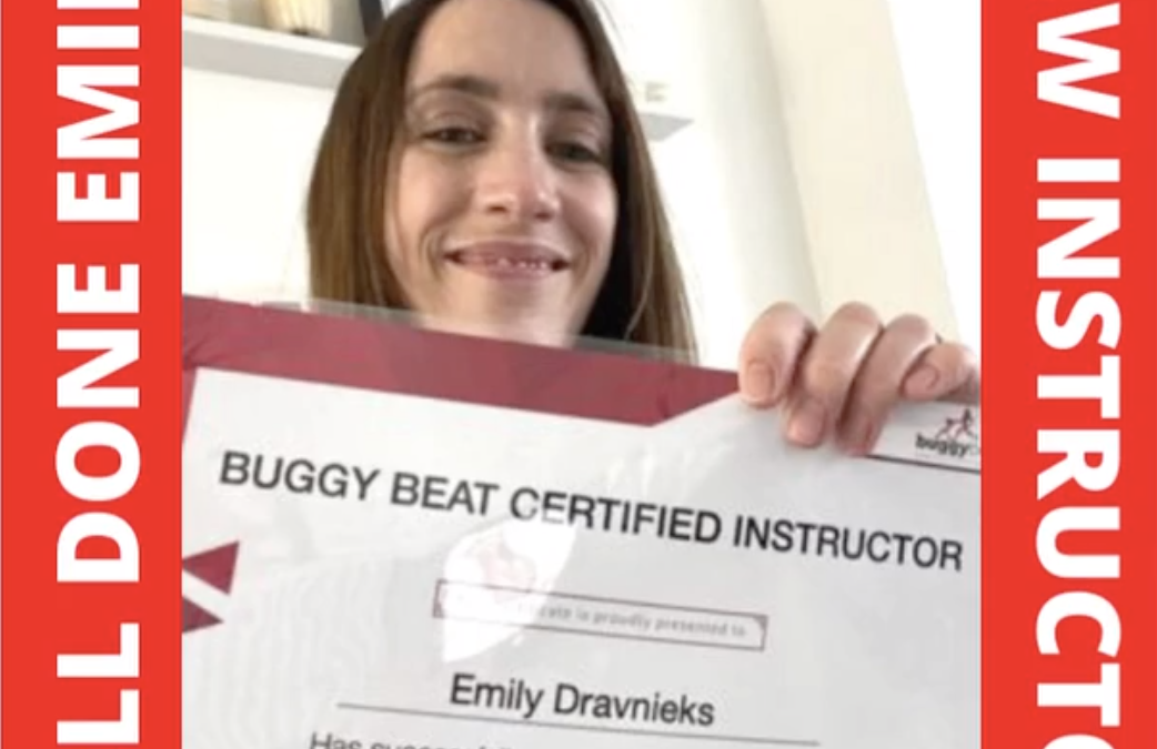Emily our newest Buggy Beat Instructor